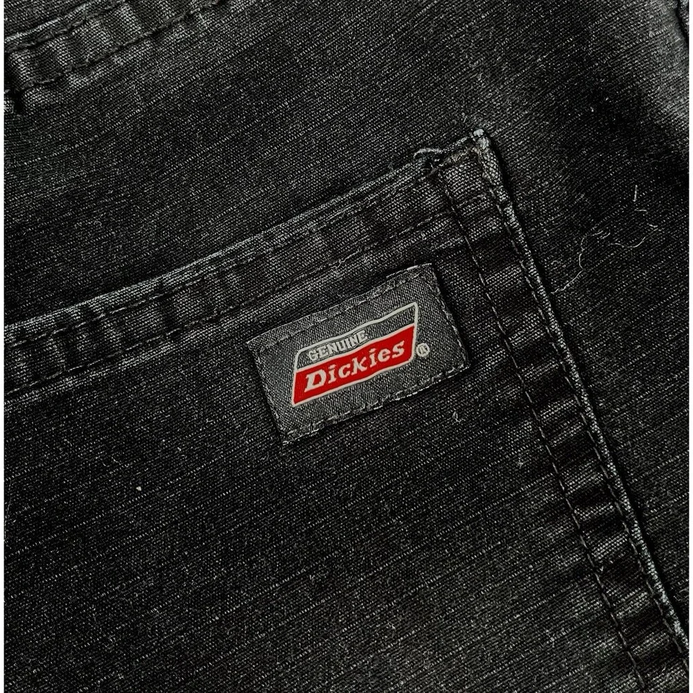 Dickies Carpenter Pants Men's 32x32 Black Relaxed Fit Cotton Canvas Workwear